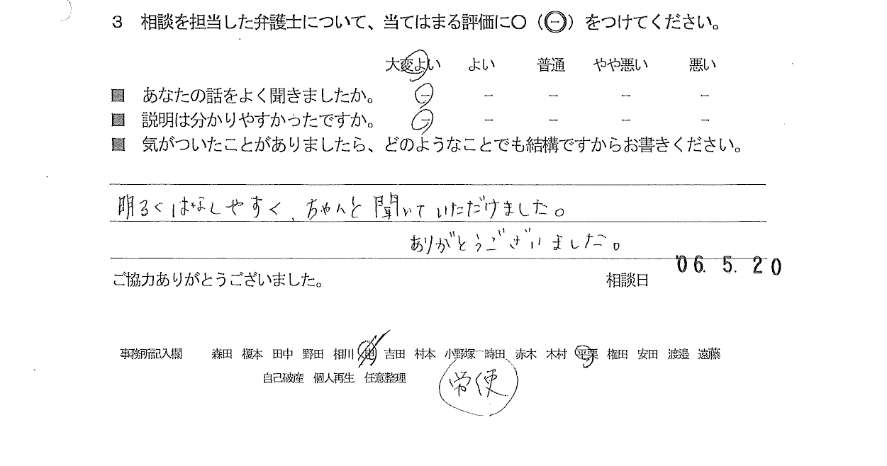 お客様の声